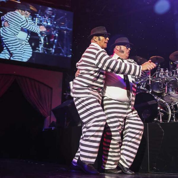 Chris und Geoff Dahl alias The Blues Brothers